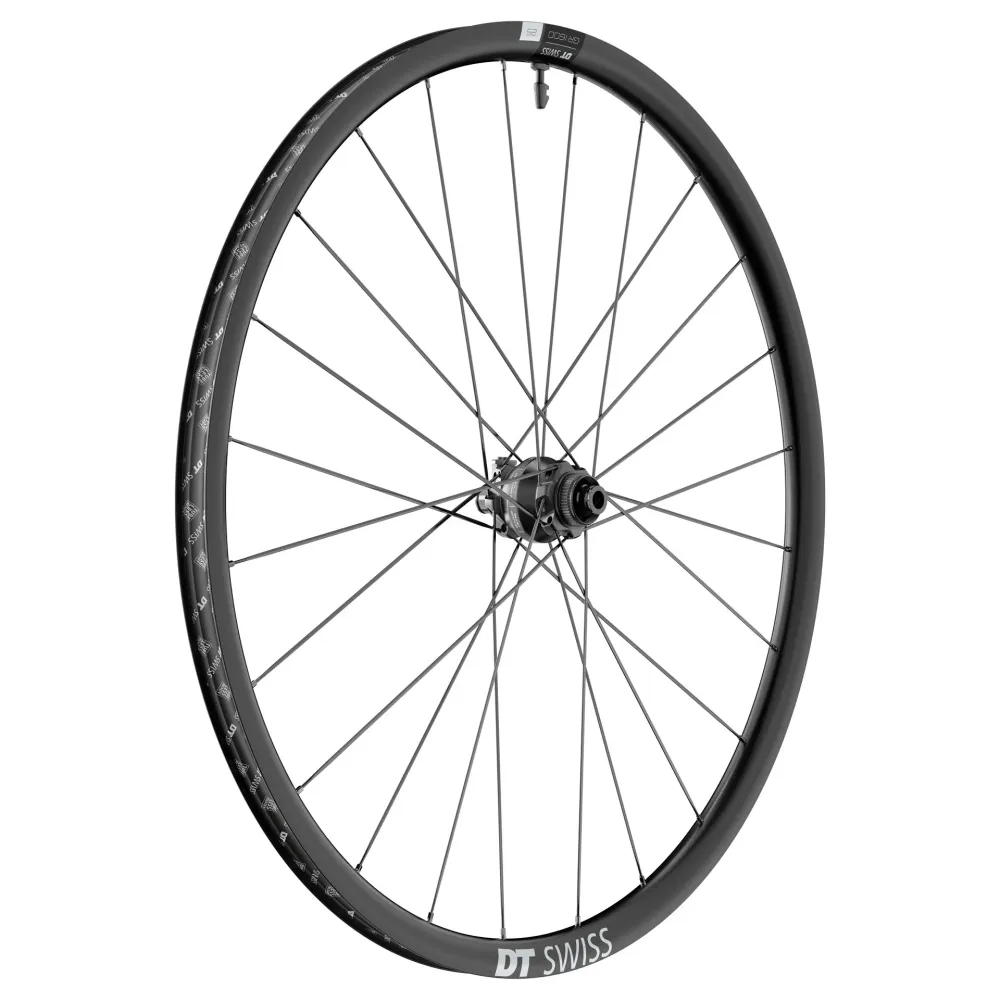 Para kół DT SWISS GR 1600 SPLINE 25 przystosowanych do zastosowania bezdętkowego (centralna blokada) Dynamo