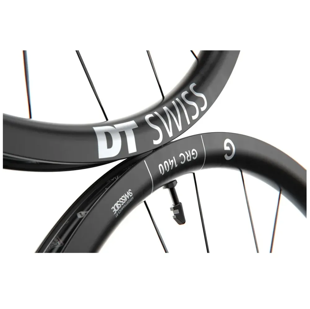 Para kół DT SWISS GRC 1400 DICUT 50 DISC przystosowanych do jazdy bezdętkowej (Centerlock)