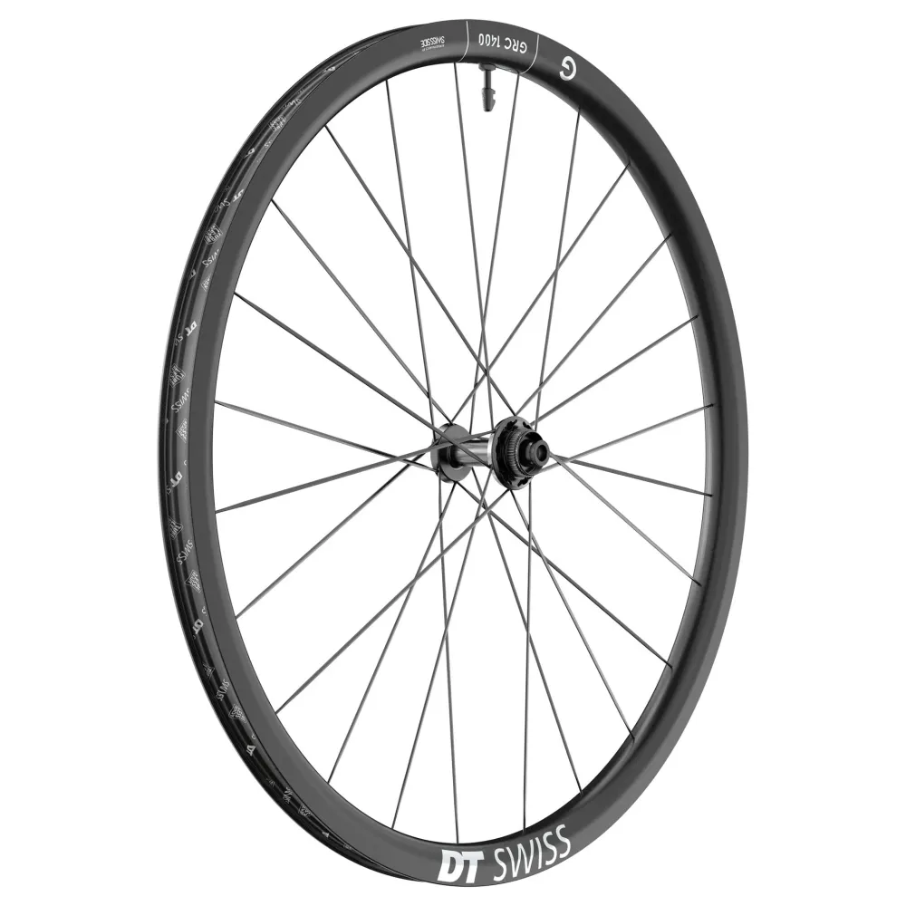 Para kół DT SWISS GRC 1400 DICUT 30 DISC przystosowanych do jazdy bezdętkowej (Centerlock)