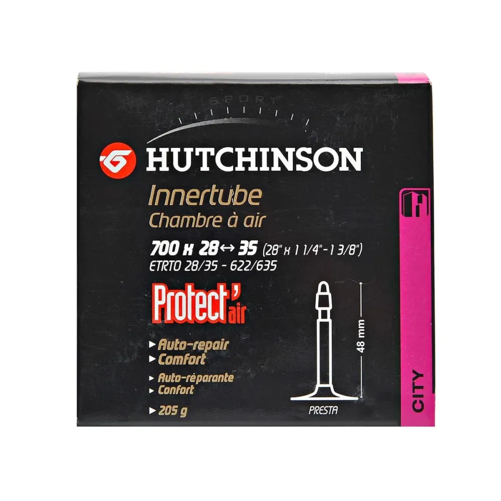 Dętka HUTCHINSON PROTECT'AIR 2 700x28/35 PRESTA 48mm