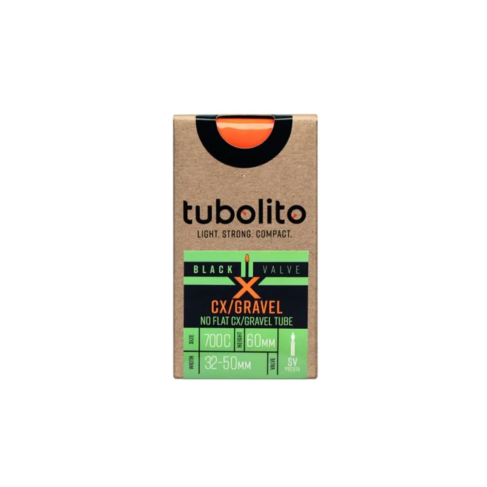 TUBOLITO X-TUBO dętka CX/gravel 700x30/47 Presta czarna