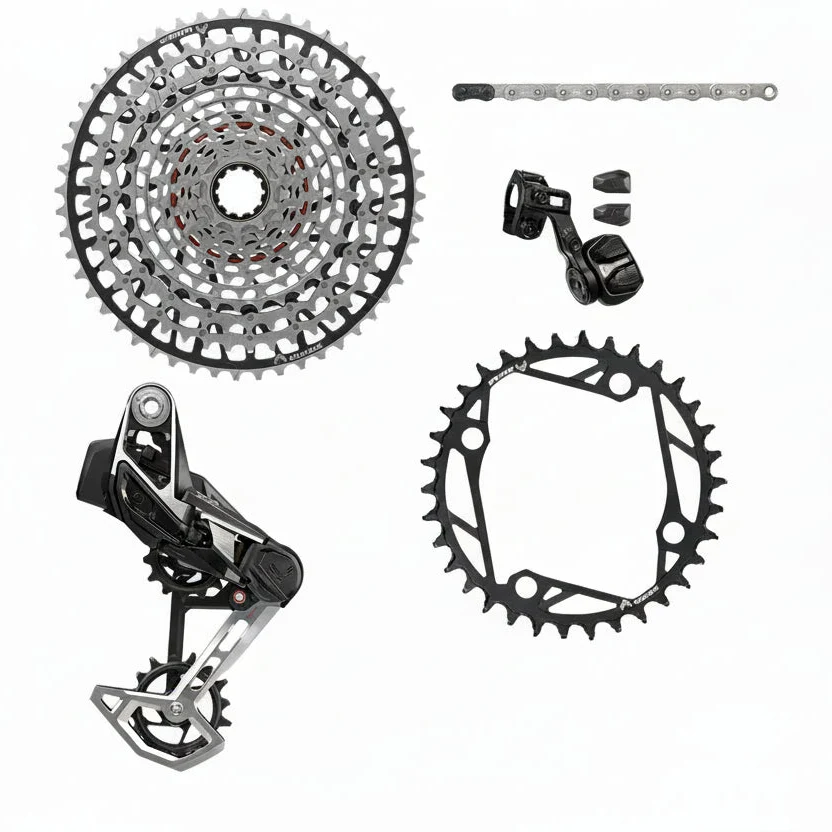 SRAM XX EAGLE E-MTB 104BCD AXS T-TYPE 36T 10/52 USB-C Pakiet