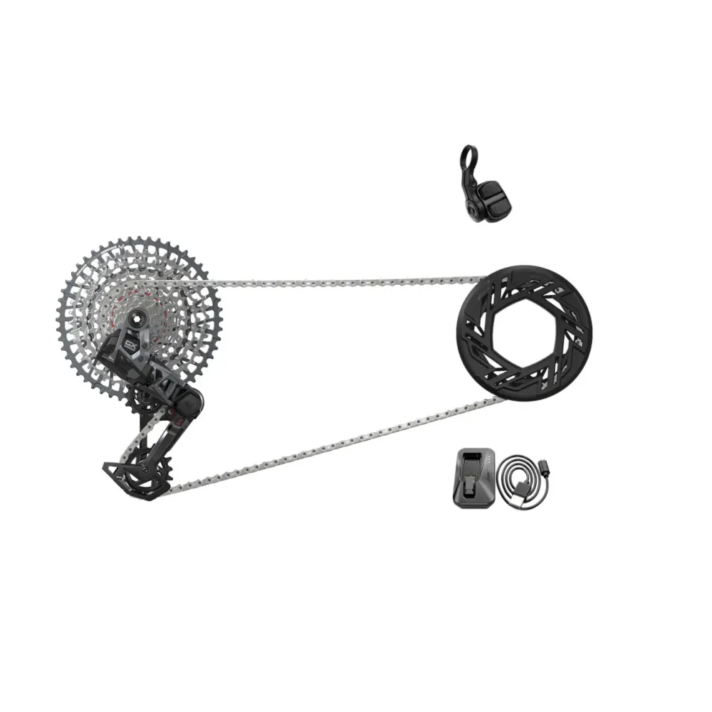 SRAM GX EAGLE E-MTB 104BCD AXS T-Type 36 DTS Clip-on 10/52 USB-C Package
