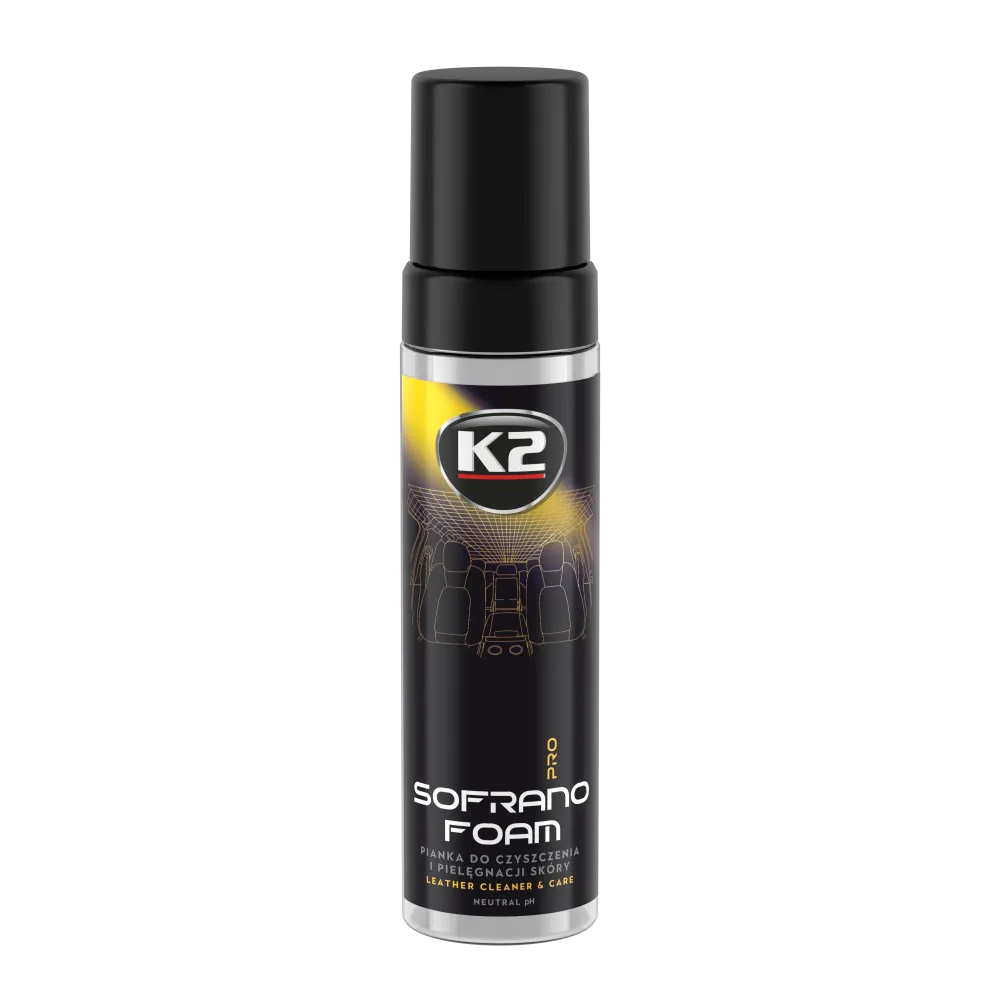 K2 pianka do skóry SOFRANO FOAM PRO 200ml