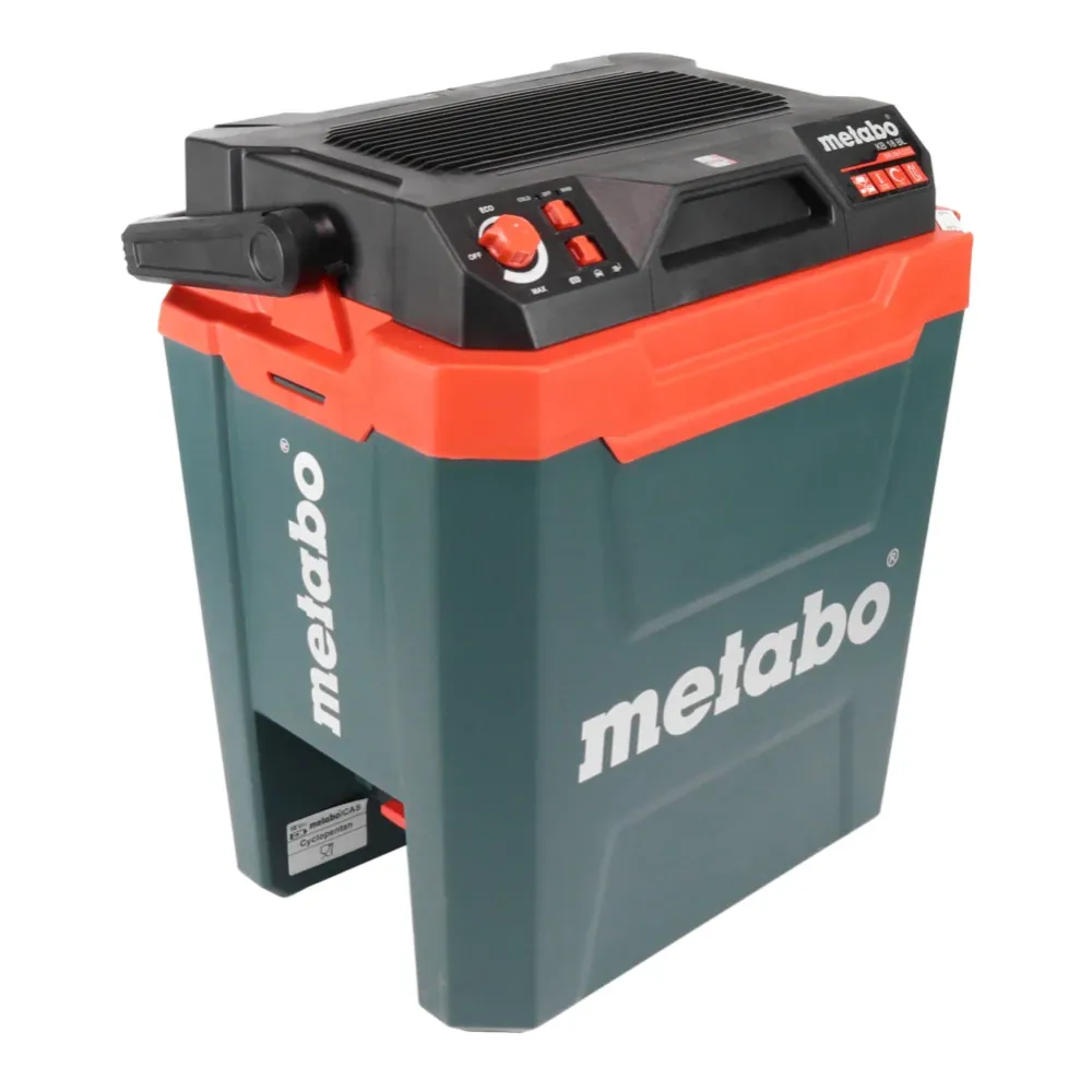 Chłodziarka akumulatorowa Metabo KB 18 BL 18 V z funkcją utrzymywania ciepł 28 l bezszczotkowa + 1x akumulator 4,0 Ah + ła...