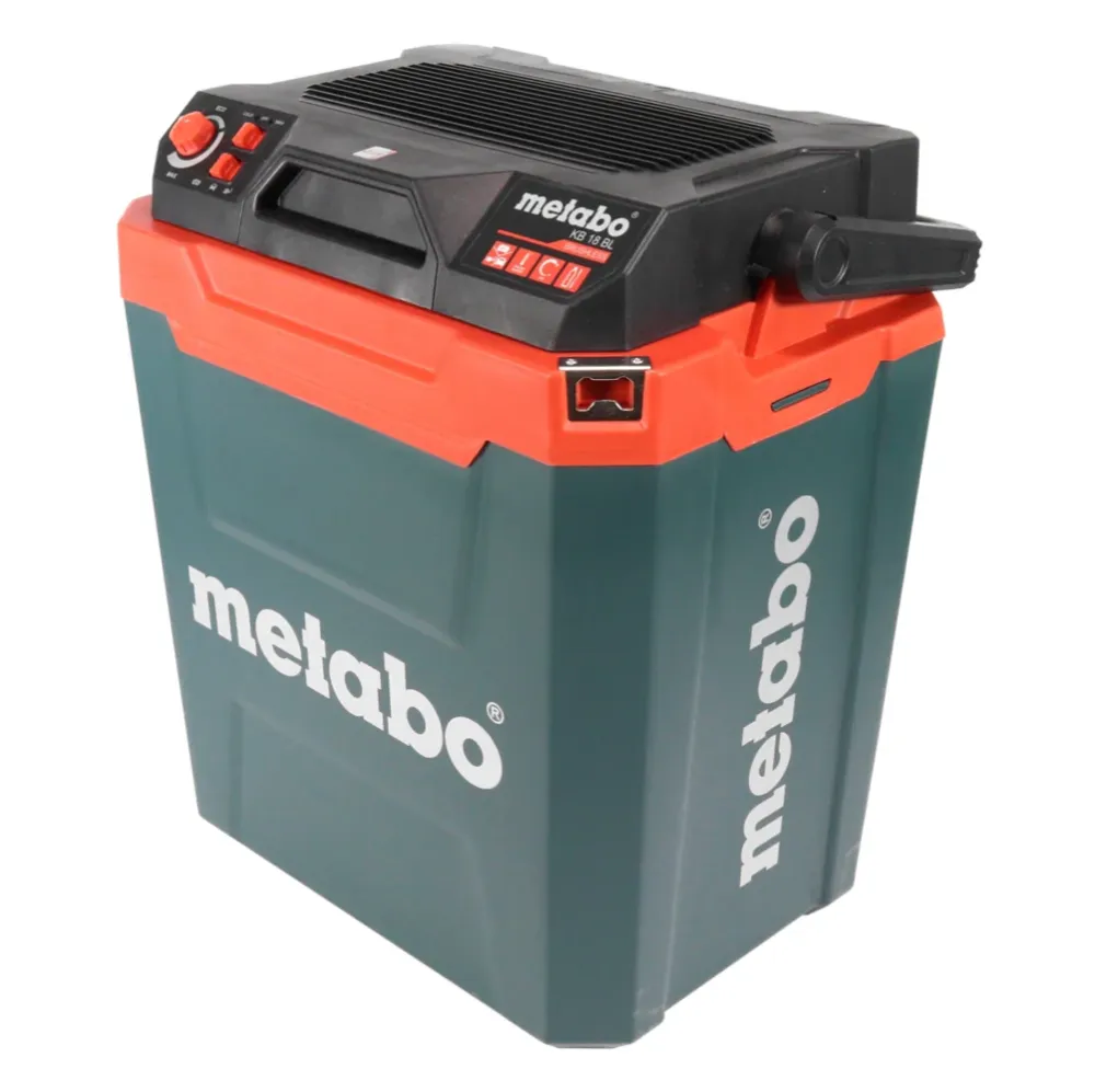 Chłodziarka akumulatorowa Metabo KB 18 BL 18 V z funkcją utrzymywania ciepł 28 l bezszczotkowa + 1x akumulator 8,0 Ah + ła...