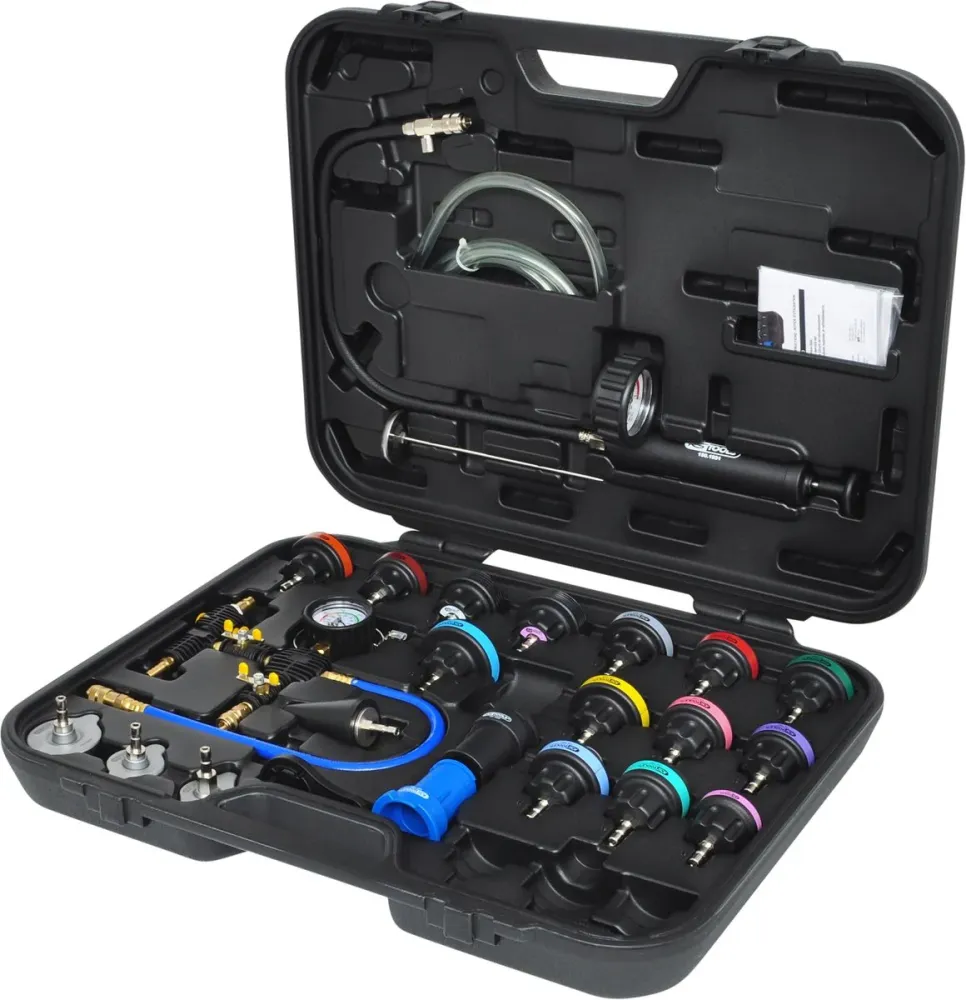 KS TOOLS MASTER Zestaw diagnostyczny układu chłodzenia, 25-częściowy ( 150.1930 )