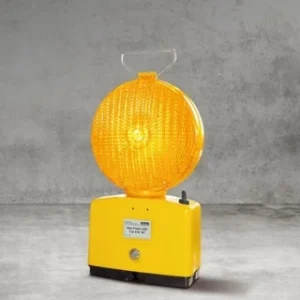 Lampa ostrzegawcza do składanego namiotu ochronnego – dwustronna lampa błyskowa