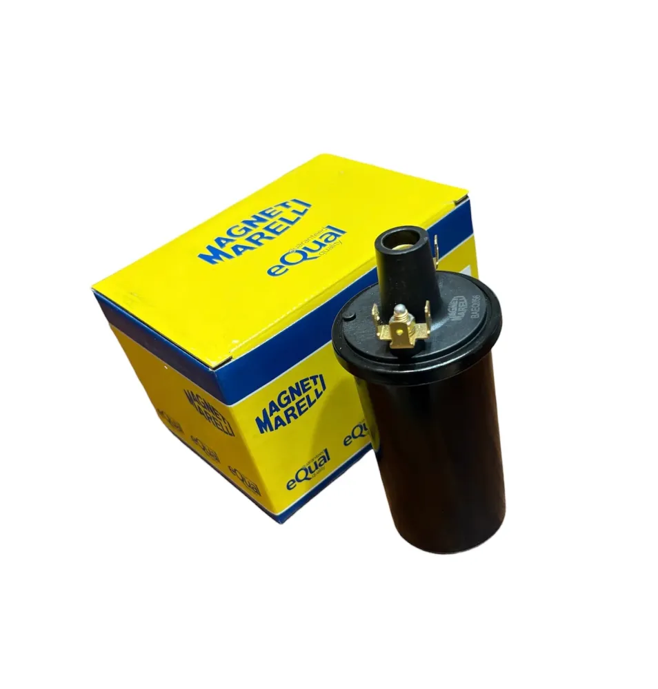 Bobina accensione Fiat 500 D F L R & 126 Magneti Marelli senza staffa