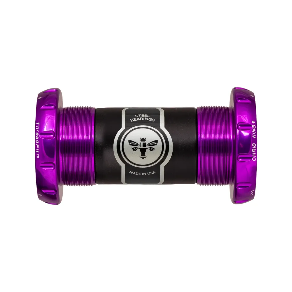Mechanizm korbowy CHRIS KING ThreadFit 30 68/73mm Purple