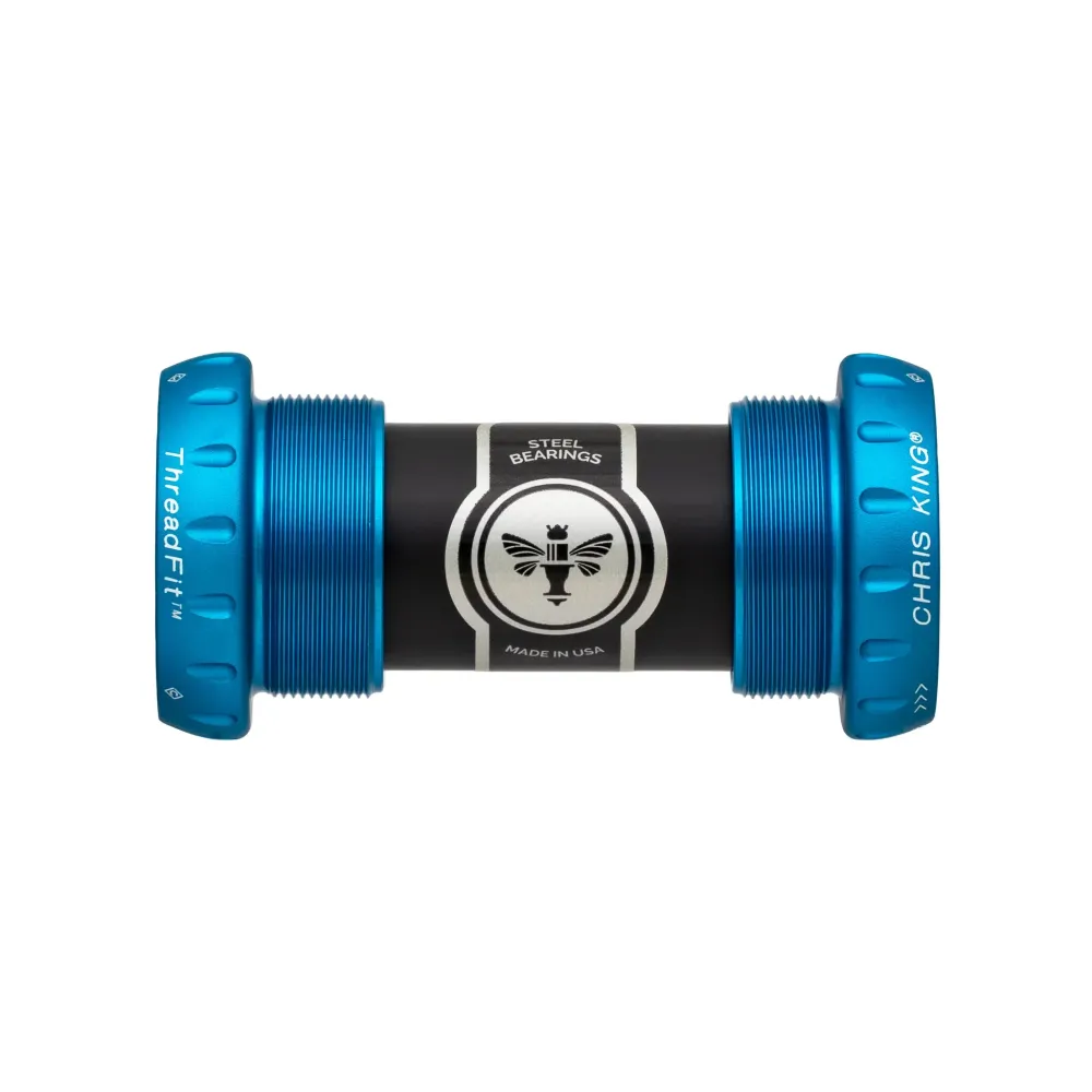 Mechanizm korbowy CHRIS KING ThreadFit 24 68/73mm Blue