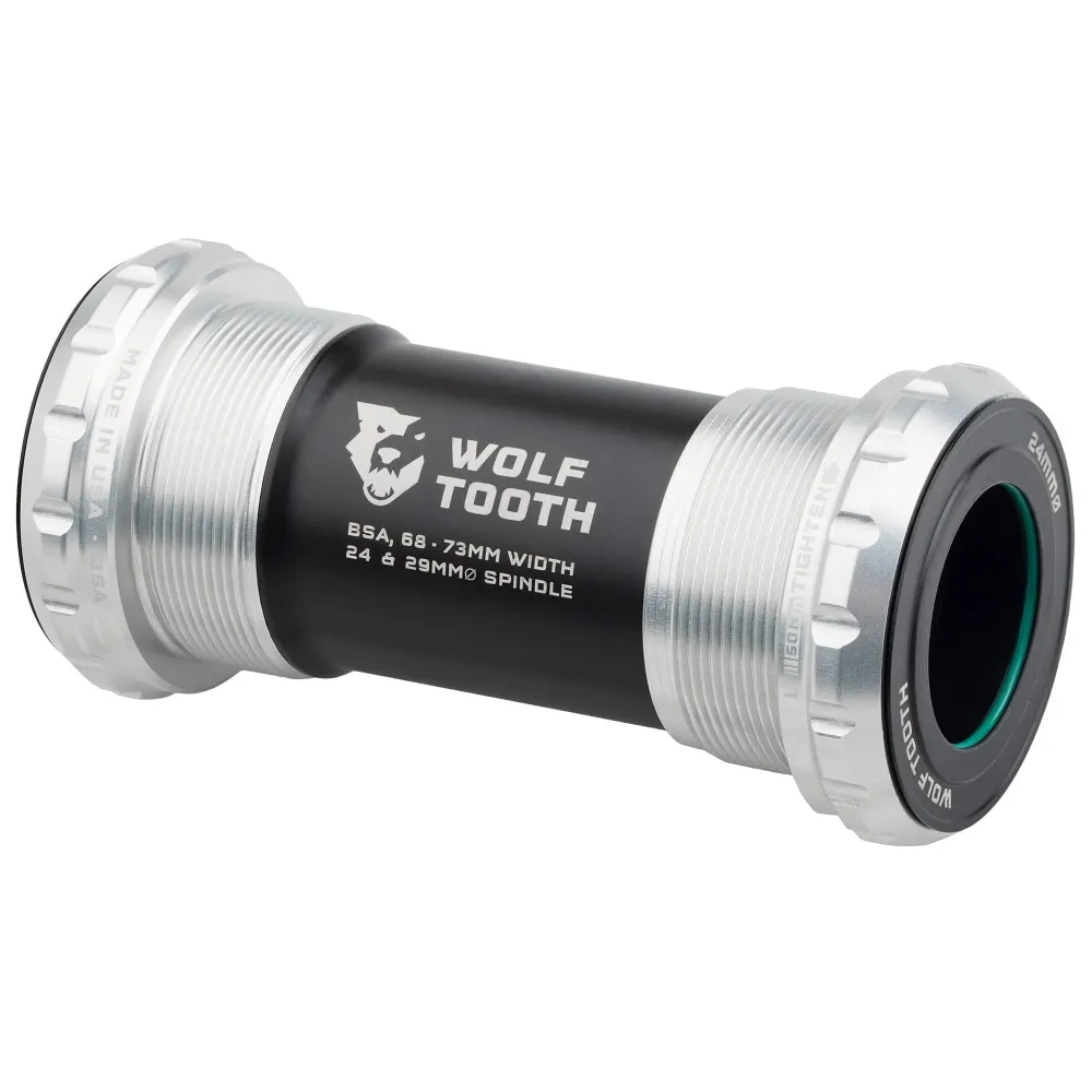 Mechanizm korbowy WOLFTOOTH BSA 24mm Raw Silver