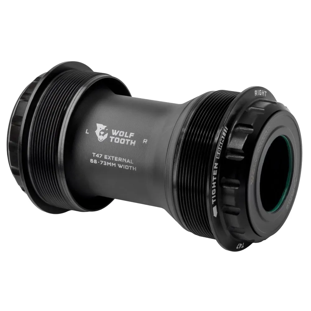 Mechanizm korbowy WOLFTOOTH T47 zewnętrzny 30 mm czarny