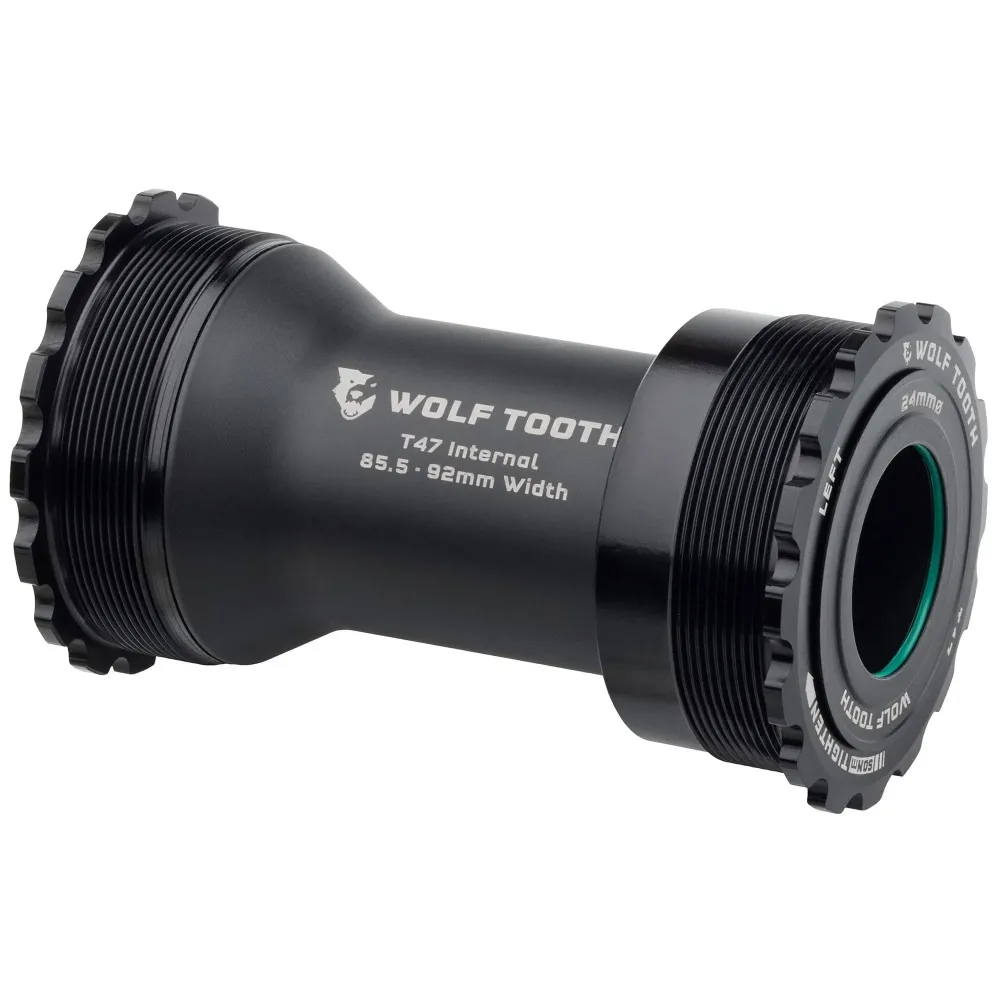 Mechanizm korbowy WOLFTOOTH T47i wewnętrzny 30 mm czarny