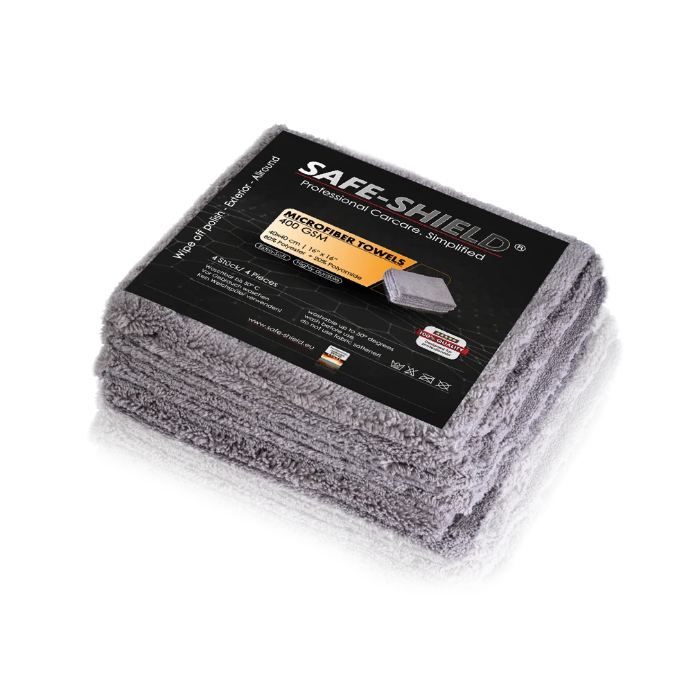 Mikrofibra, ściereczka polerska + Allround 400 gsm