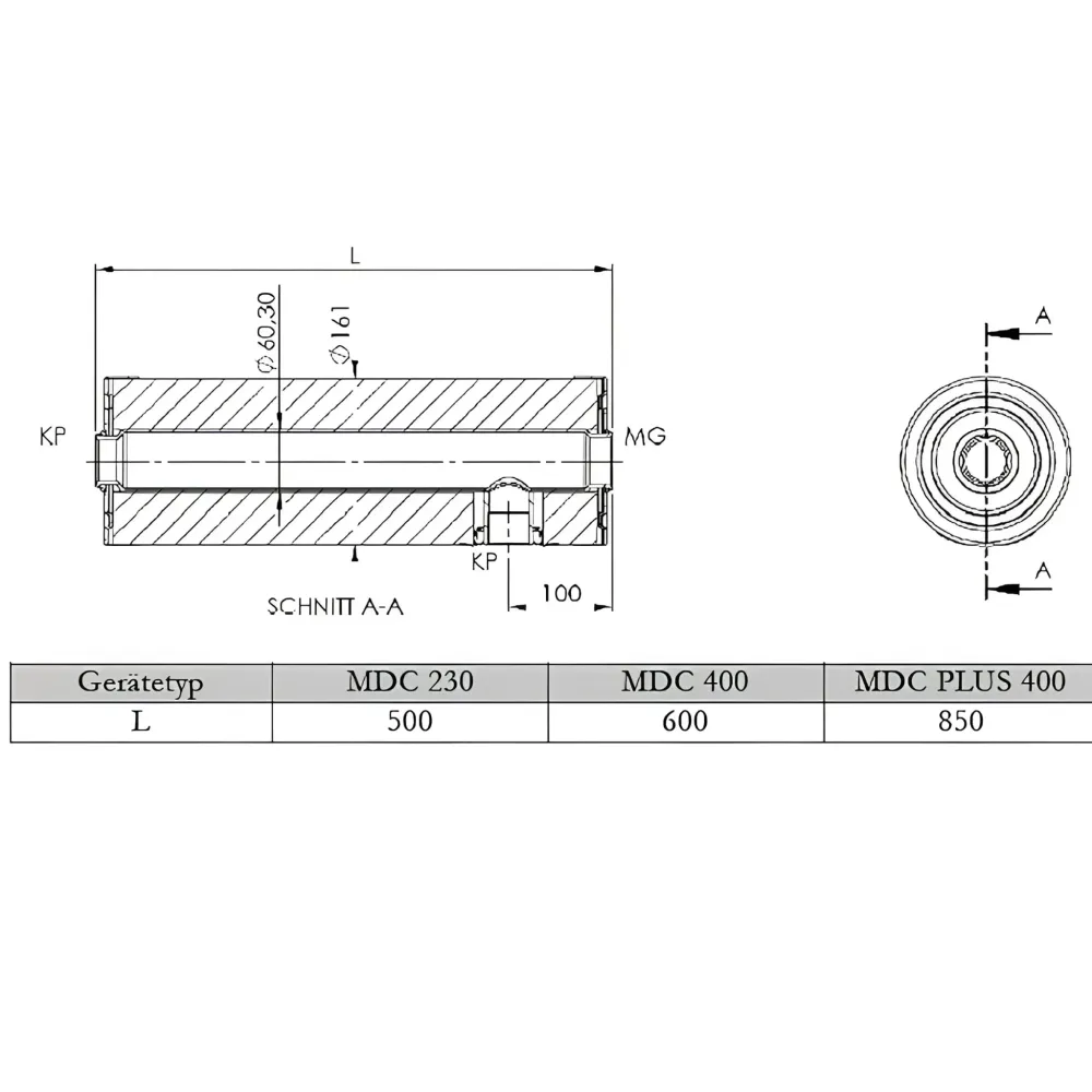 Ogrzewanie awaryjne przepływowy podgrzewacz wody 1 1/2" Moduł grzewczy MDC 400 PV