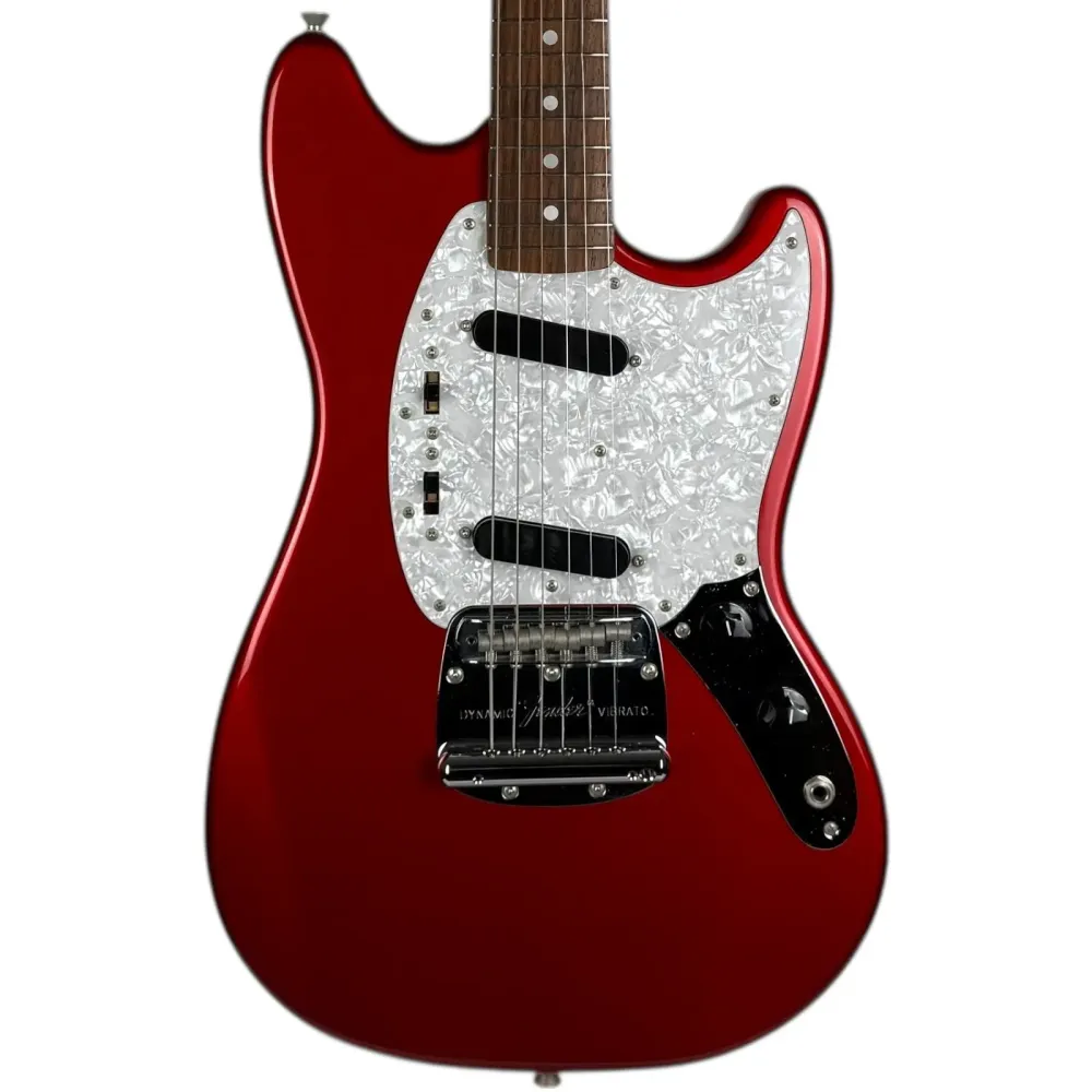 Fender Japan Traditional 70s Mustang 2010-2011 - Candy Apple Red Matching Head