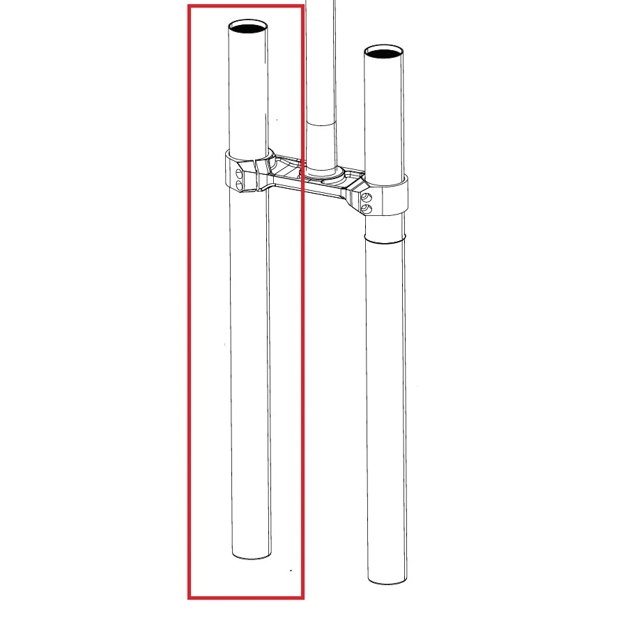 Tłok prosty do widelca ROCKSHOX BOXXER D1 (2024+)