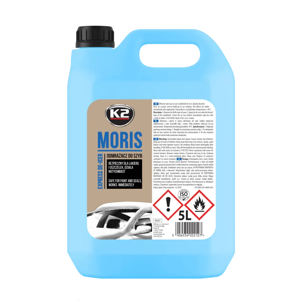 K2 Odmrażacz do szyb -40 MORIS 5L
