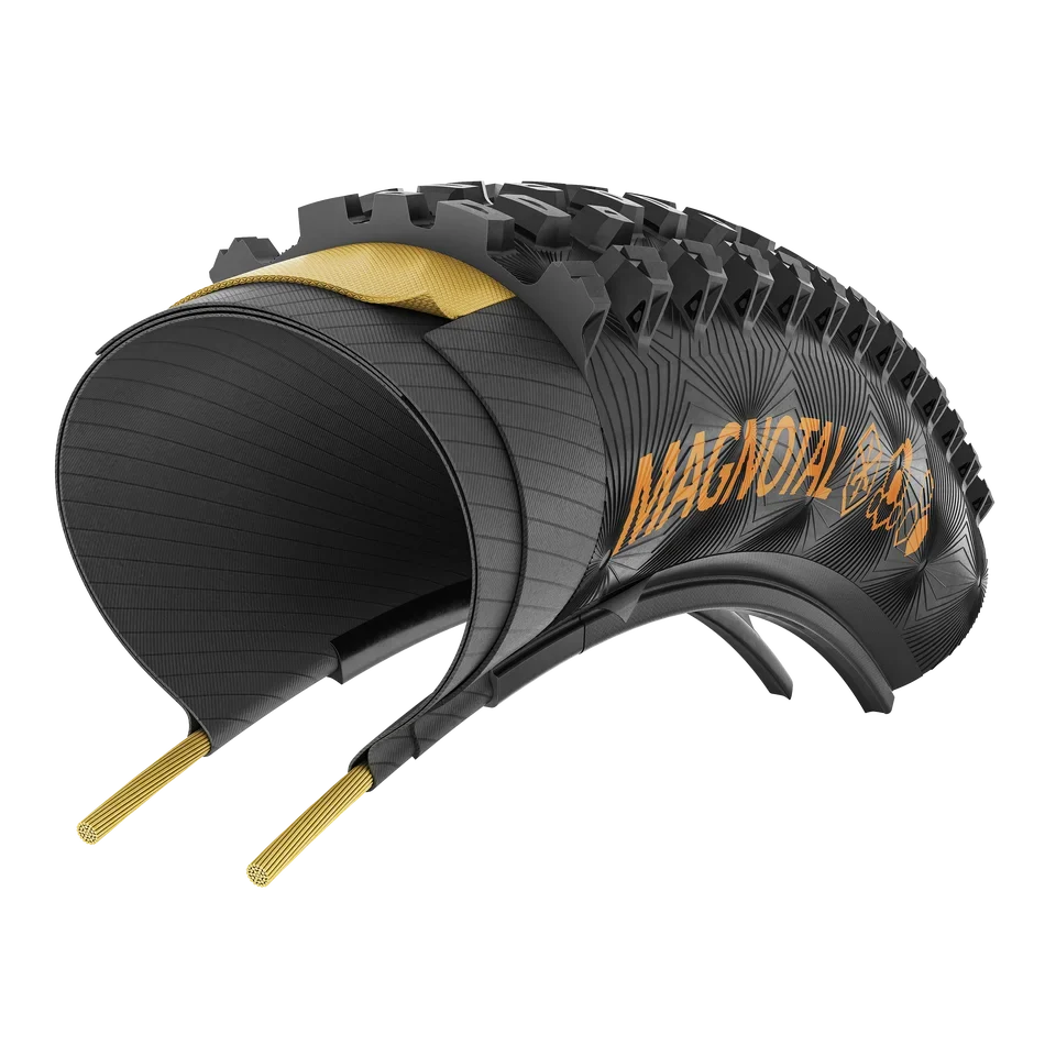 CONTINENTAL MAGNOTAL TrailSoft 27.5x2.60 Tubeless Ready Miękka opona w kolorze czarnym