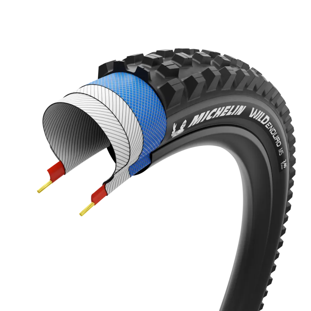 Opona MICHELIN WILD ENDURO MS Performance Line 27.5x2.40 Tubeless Ready miękka, czarna