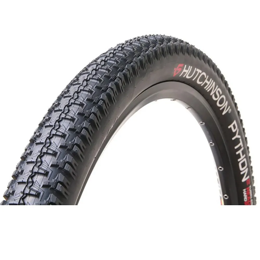 HUTCHINSON PYTHON 2 26x2.25 Sideskin Bi-Compound Tubeless Ready Miękka opona w kolorze czarnym