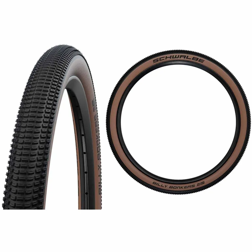 SCHWALBE BILLY BONKERS 26x2.10 ADDIX Opona dętkowa miękka czarna/brązowa