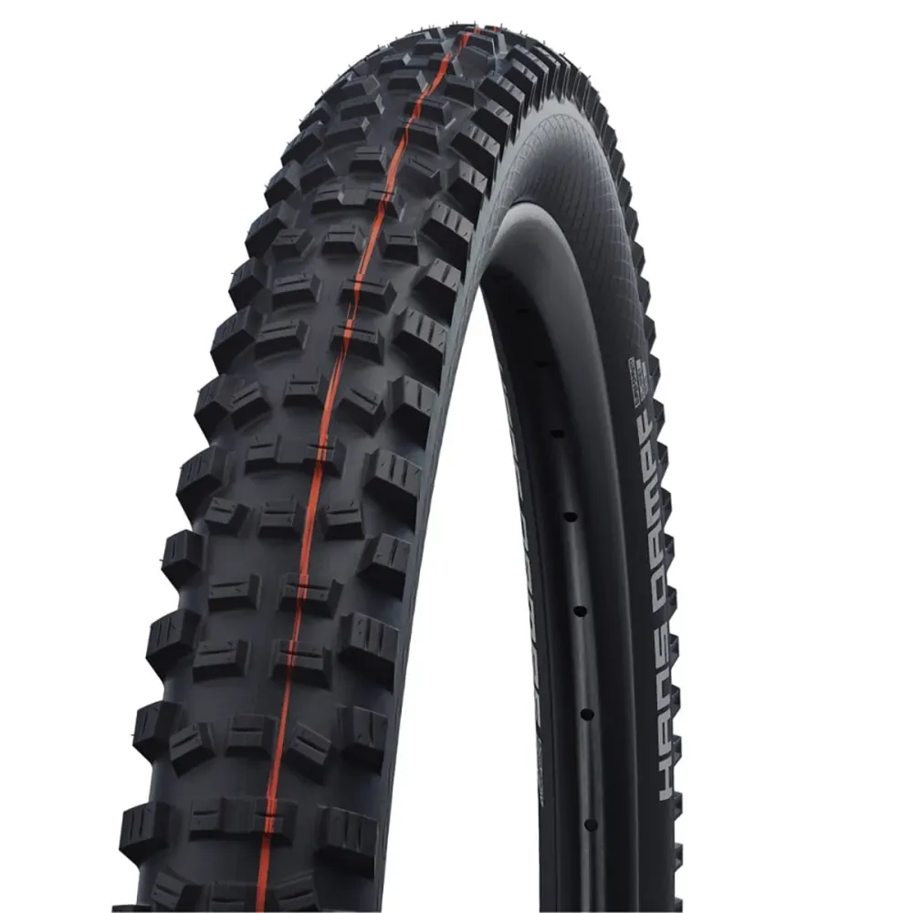SCHWALBE HANS DAMPF 26x2.35 ADDIX SOFT SUPERTRAIL Opona bezdętkowa, miękka, czarna