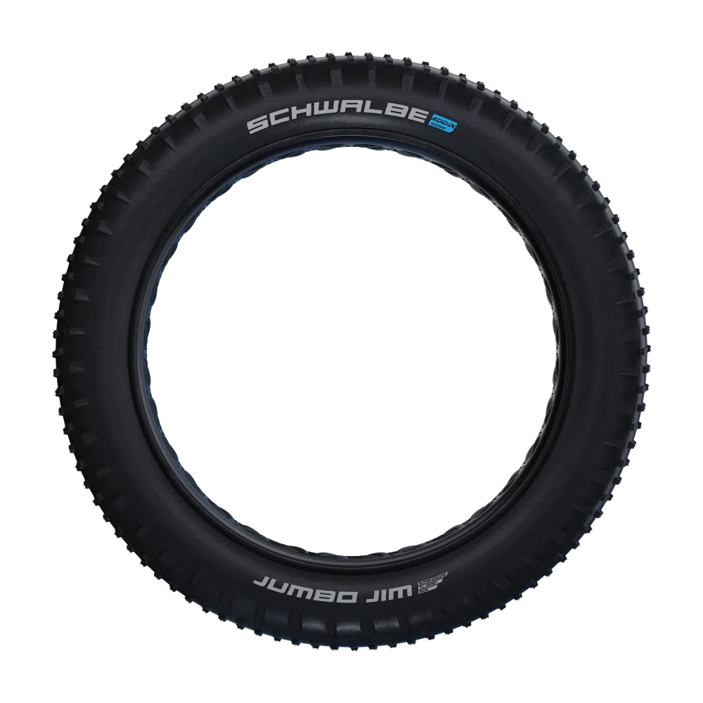 SCHWALBE JUMBO JIM 26x4.80 ADDIX SPEEDGRIP SUPERGROUND Opona bezdętkowa, miękka, czarna