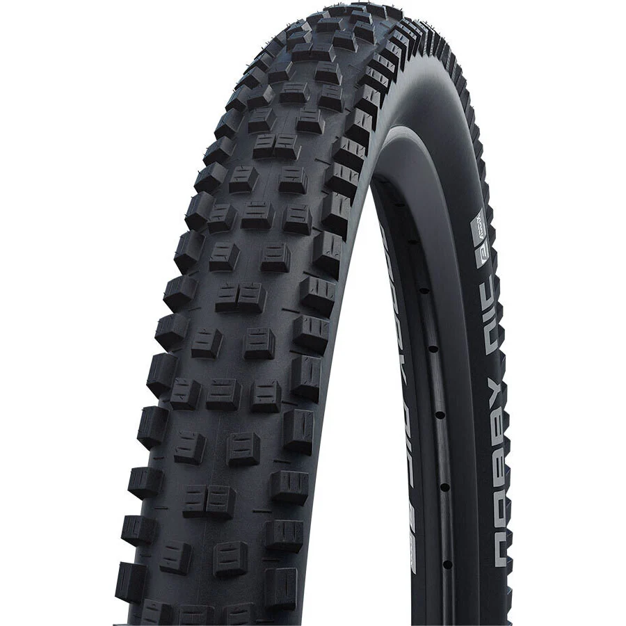 SCHWALBE NOBBY NIC 26x2.40 ADDIX PERFORMANCE Twinskin Tubeless Ready Opona miękka, czarna