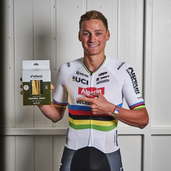 Para opon bezdętkowych VITTORIA CORSA PRO 700c - limitowana edycja złota