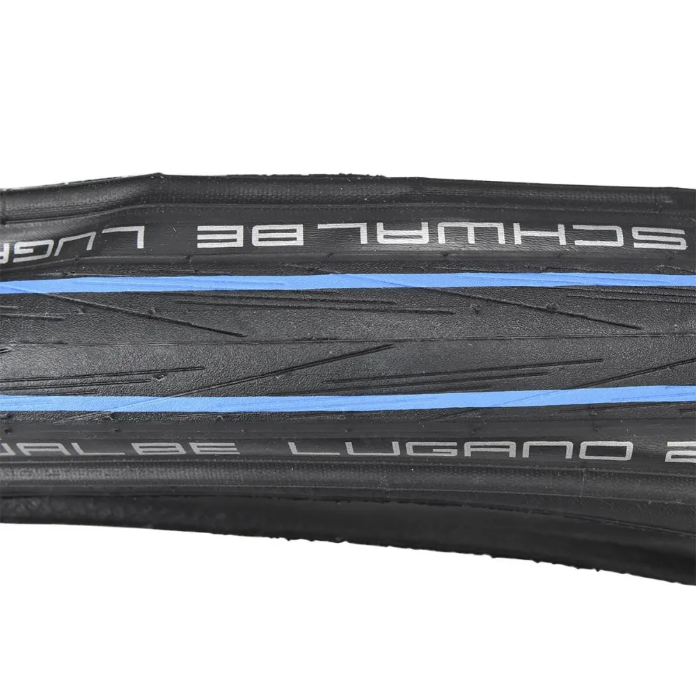 SCHWALBE LUGANO II 700c K-Guard Opona dętkowa Niebieska