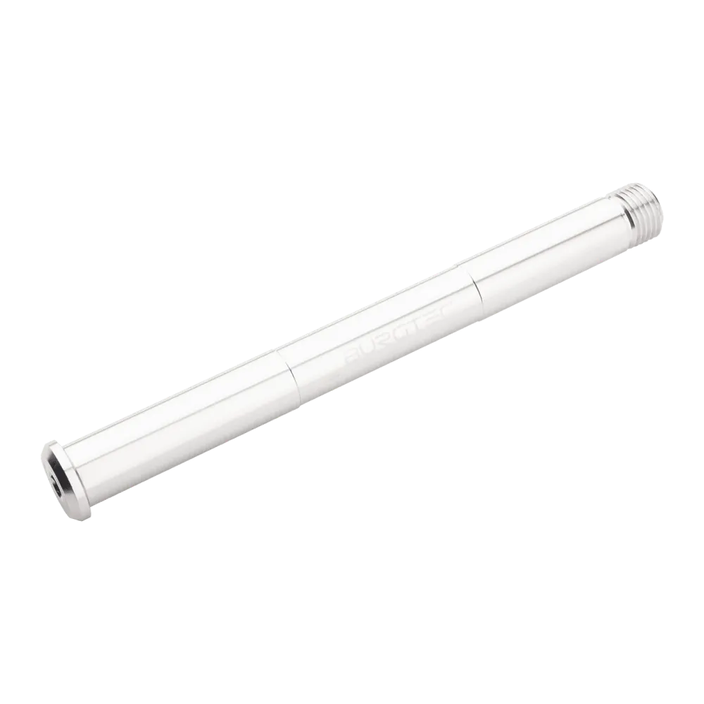 Oś przedniego koł BURGTEC do widelca Rockshox 15x110 mm Boost Silver