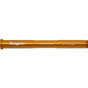 Oś przedniego koł HOPE do widelca ROCKSHOX Pike/Lyric/Zeb pomarańczowa