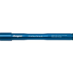 Oś przedniego koł HOPE do widelców OHLINS RXF34/RXF36/RXF38 niebieska