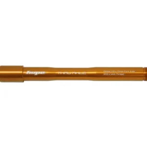 Oś przedniego koł HOPE do widelców OHLINS RXF34/RXF36/RXF38 pomarańczowa