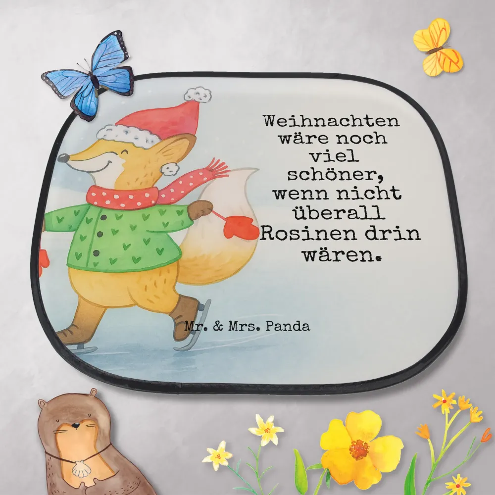Osłona przeciwsłoneczna do samochodu lis łyżwy Design
