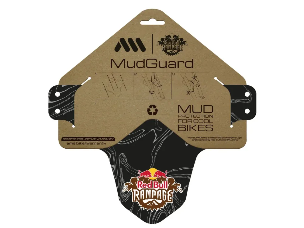 Błotnik ALL MOUNTAIN STYLE Red Bull Rampage Ridgeline White