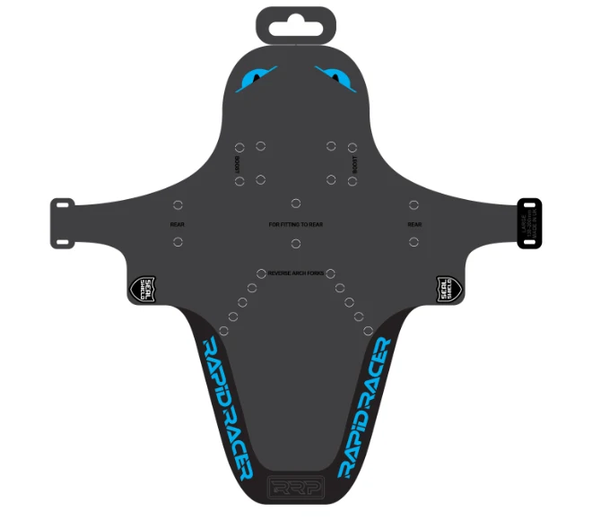 Błotniki RRP EnduroGuard Standard (widelce od 80 do 120 mm) czarny/niebieski