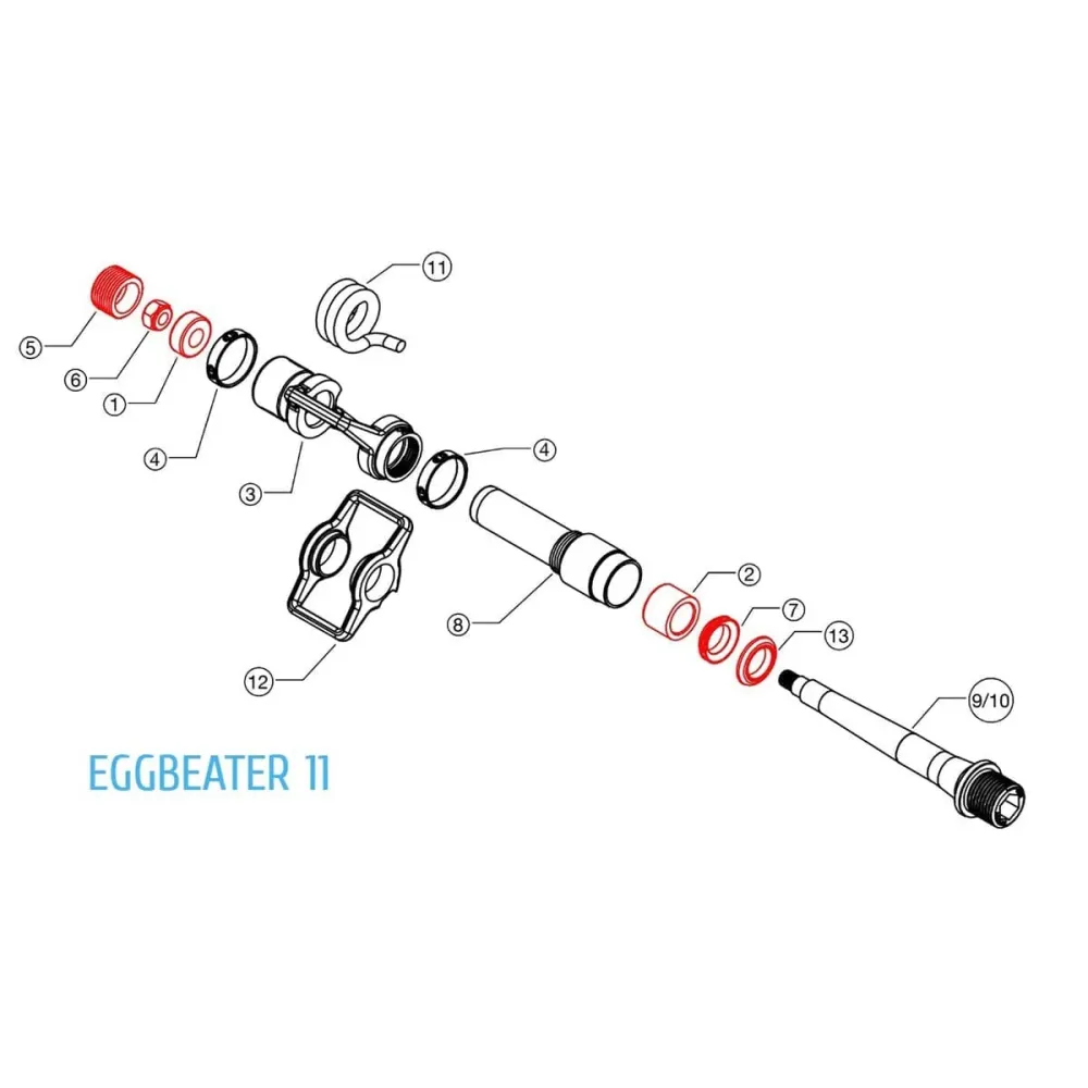 Zestaw regeneracyjny do pedałów CRANKBROTHERS EGGBEATER / CANDY 11 #16229