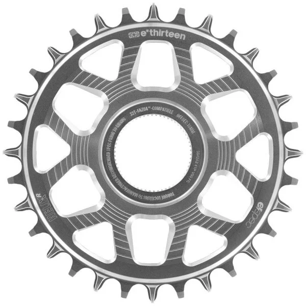 Tarcza łńcuchowa Mono E-THIRTEEN HELIX RACE E-SPEC 11/12V Direct Mount Fazua Ride 60 Silver