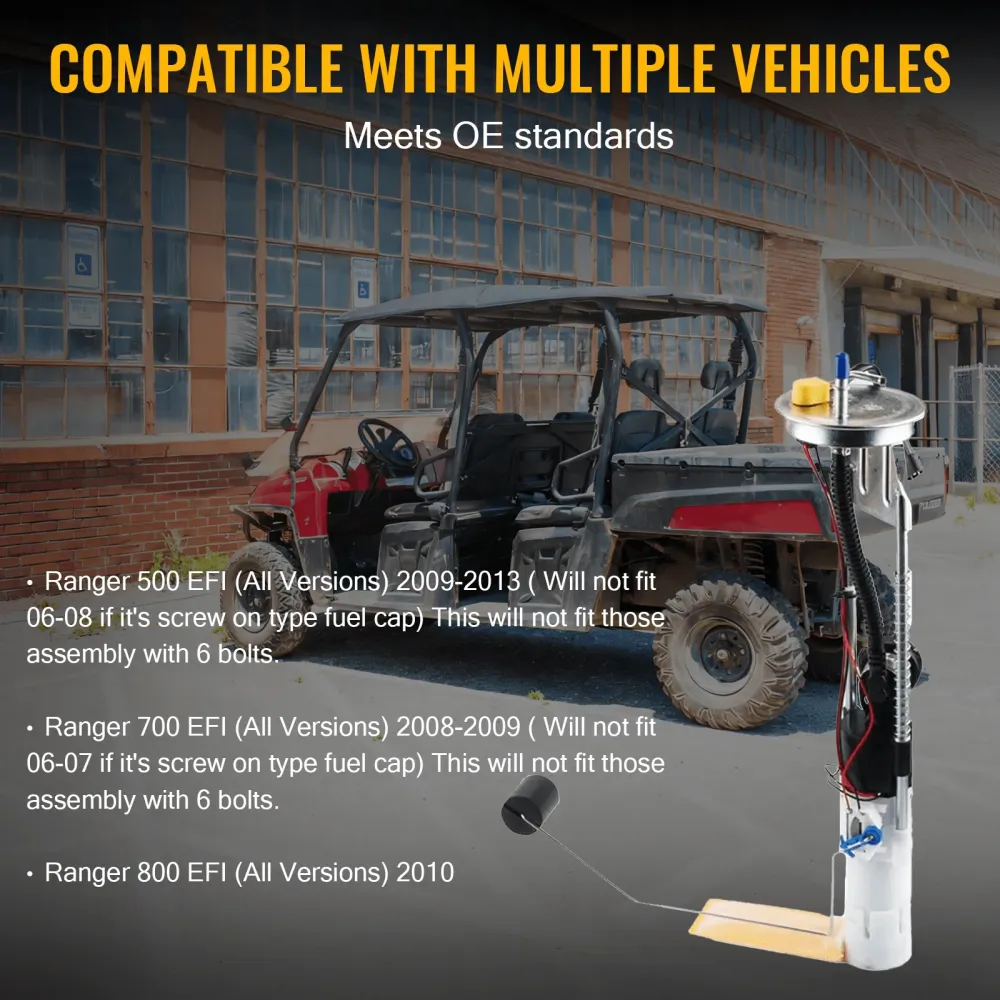 Zespół pompy paliwa 2204306 Pasuje do Polaris 08-09 Ranger 700 2010 Ranger 800 09-13 Ranger 500