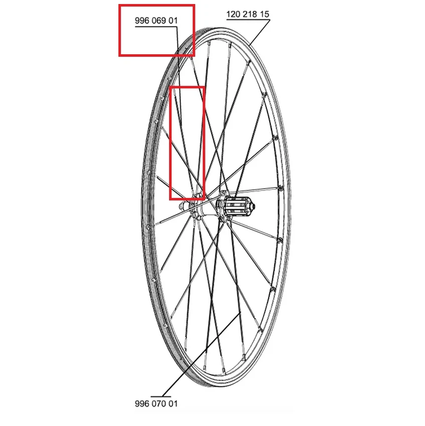 MAVIC CROSSRIDE UB 08 10-ramienny zestaw przód/tył