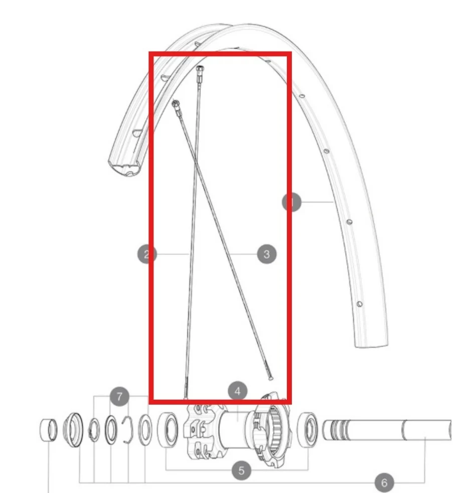 Zestaw 12 szprych MAVIC CROSSMAX LIGHT 29'' 294mm Ar