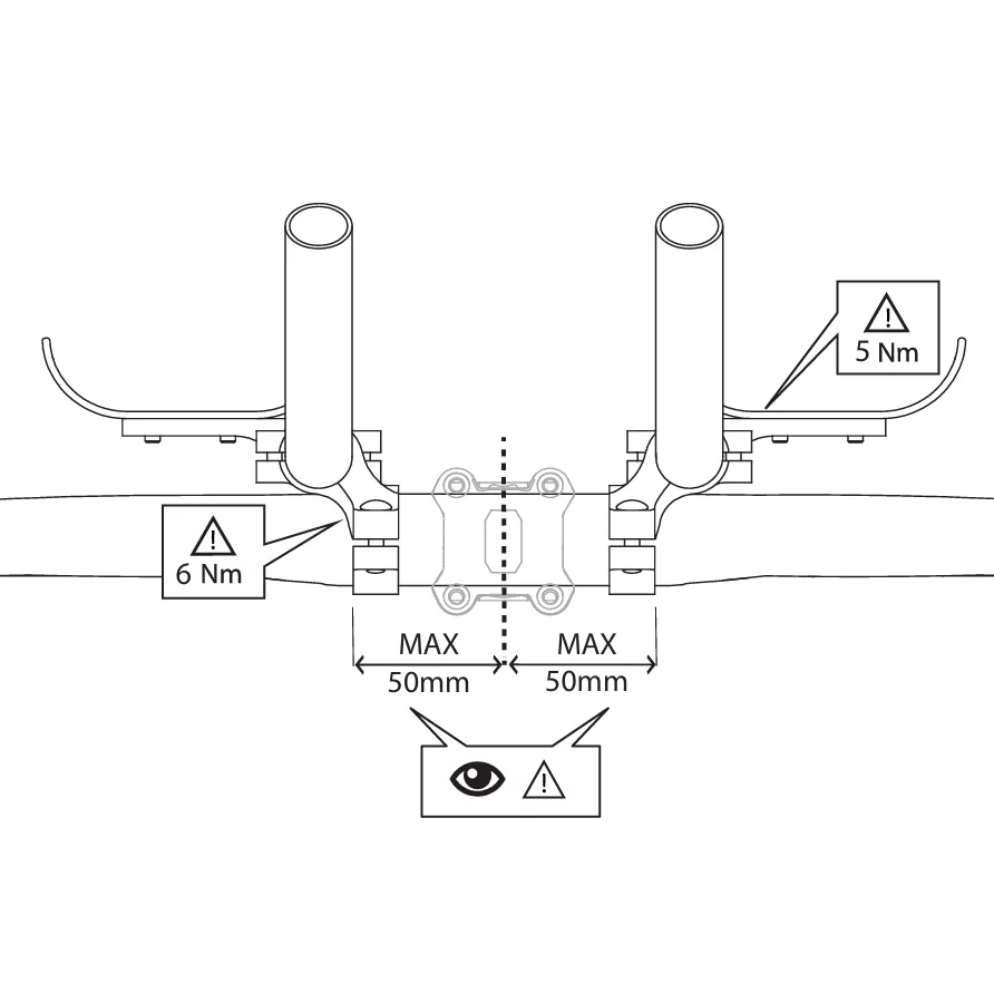 Przedłużacz wieszaka PRO MISSILE ALU Shape Tri