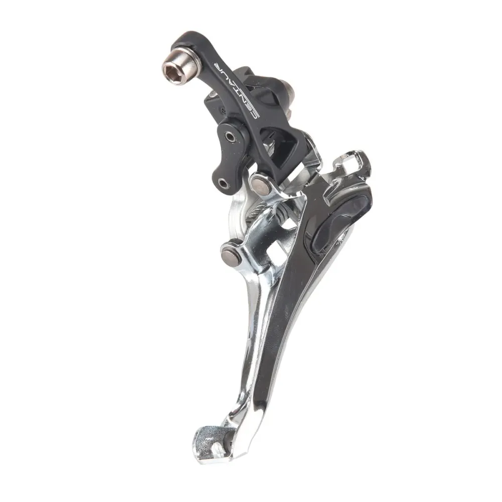 Przerzutka przednia CAMPAGNOLO CENTAUR 2x11V z mocowaniem bezkolizyjnym, czarna