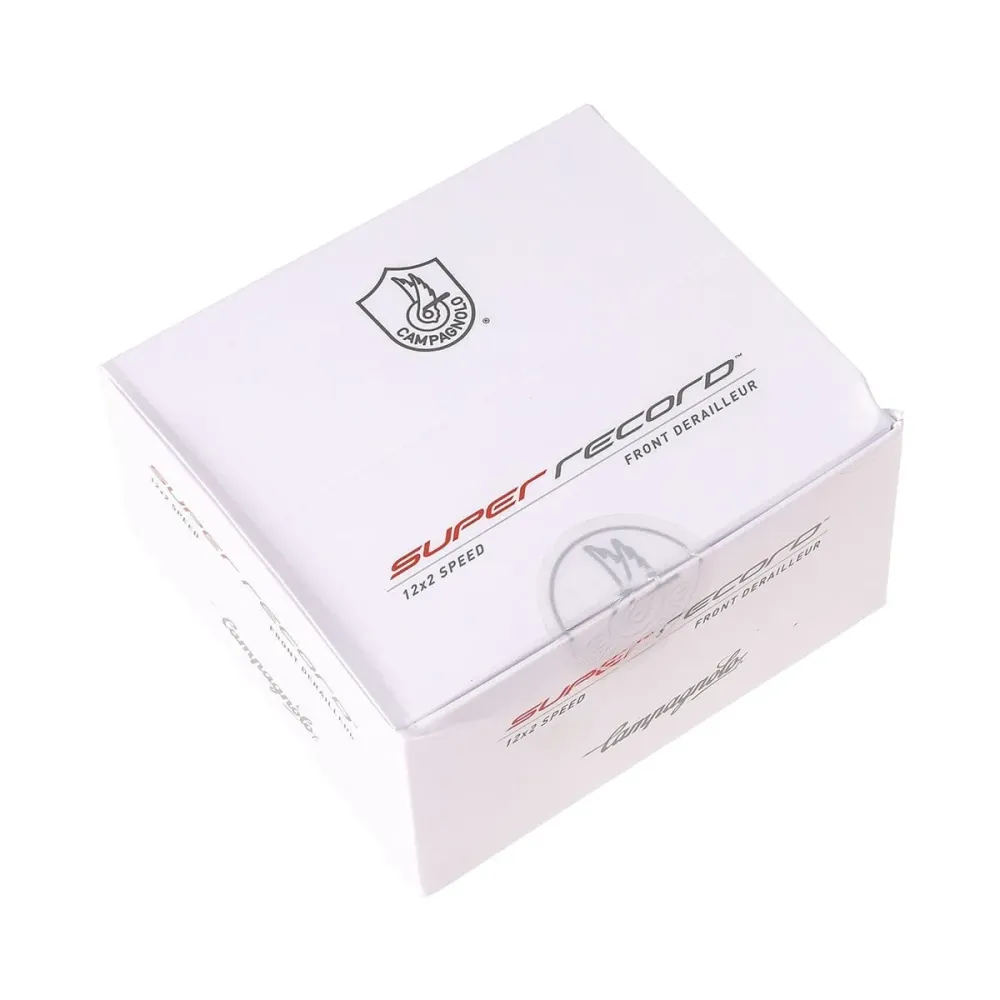 Przerzutka przednia CAMPAGNOLO SUPER RECORD 2x12V Braze-on