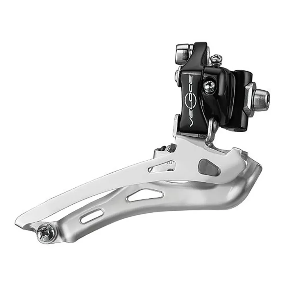 Przerzutka przednia CAMPAGNOLO VELOCE 2x10V Braze-on czarna