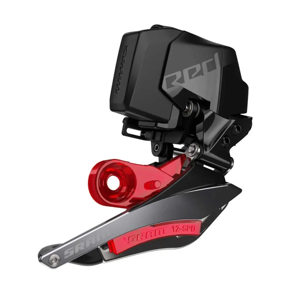Przerzutka przednia SRAM RED E-TAP AXS 2x12V z mocowaniem bezkolizyjnym