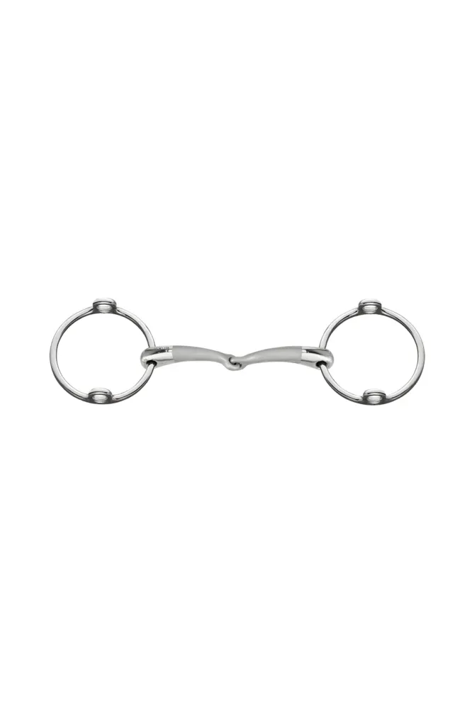 Satinox wędzidło podnoszące, pojedynczo łamane, 14 mm, stal nierdzewna Metall 125 mm